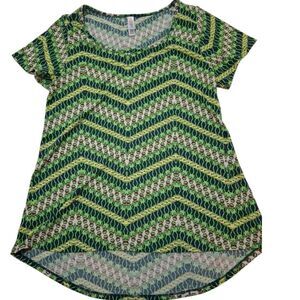 LuLaRoe Kermit The Frog Hi-low Shirt Size S